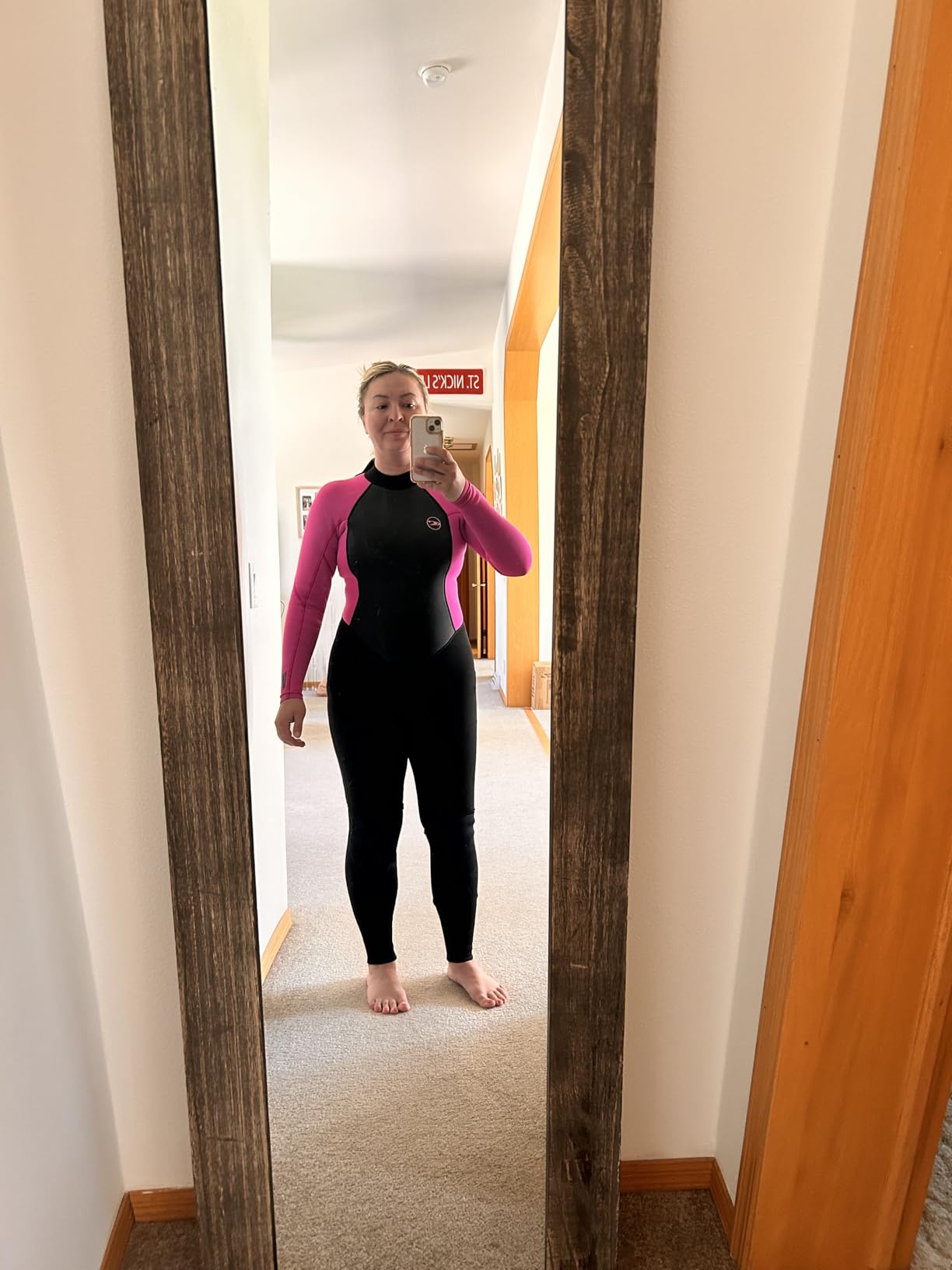 O'Neill Women's Reactor-2 3:2mm Back Zip Full Wetsuit, Lightweight Warmth and Flexibility for All Water Activities customer photo 2