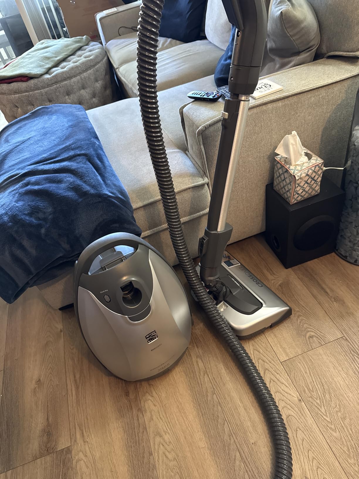 Kenmore Elite 81714 Pet Friendly Ultra Plush Lightweight Bagged Canister Vacuum with Pet PowerMate, HEPA, Extended Telescoping Wand, Retractable Cord, and 3 Cleaning Tools-Champagne customer photo 1