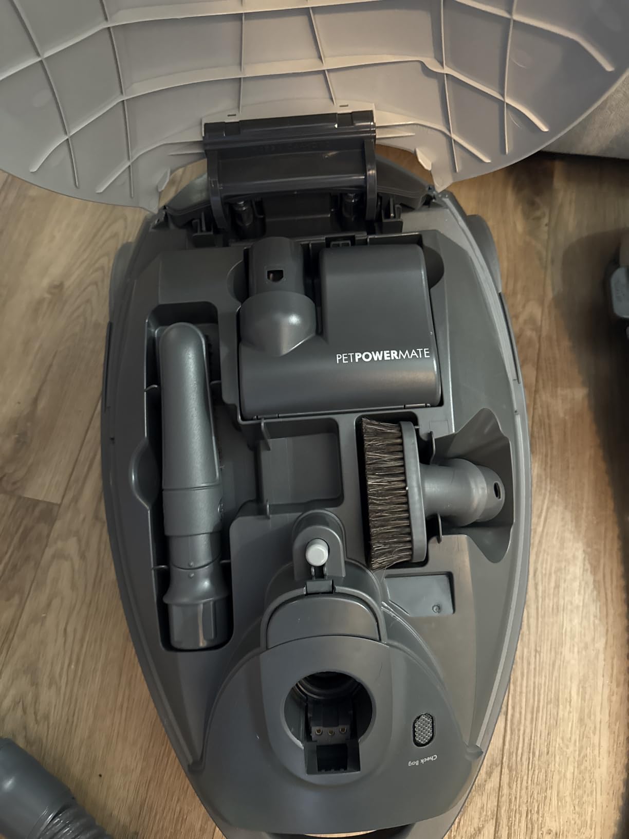 Kenmore Elite 81714 Pet Friendly Ultra Plush Lightweight Bagged Canister Vacuum with Pet PowerMate, HEPA, Extended Telescoping Wand, Retractable Cord, and 3 Cleaning Tools-Champagne customer photo 2