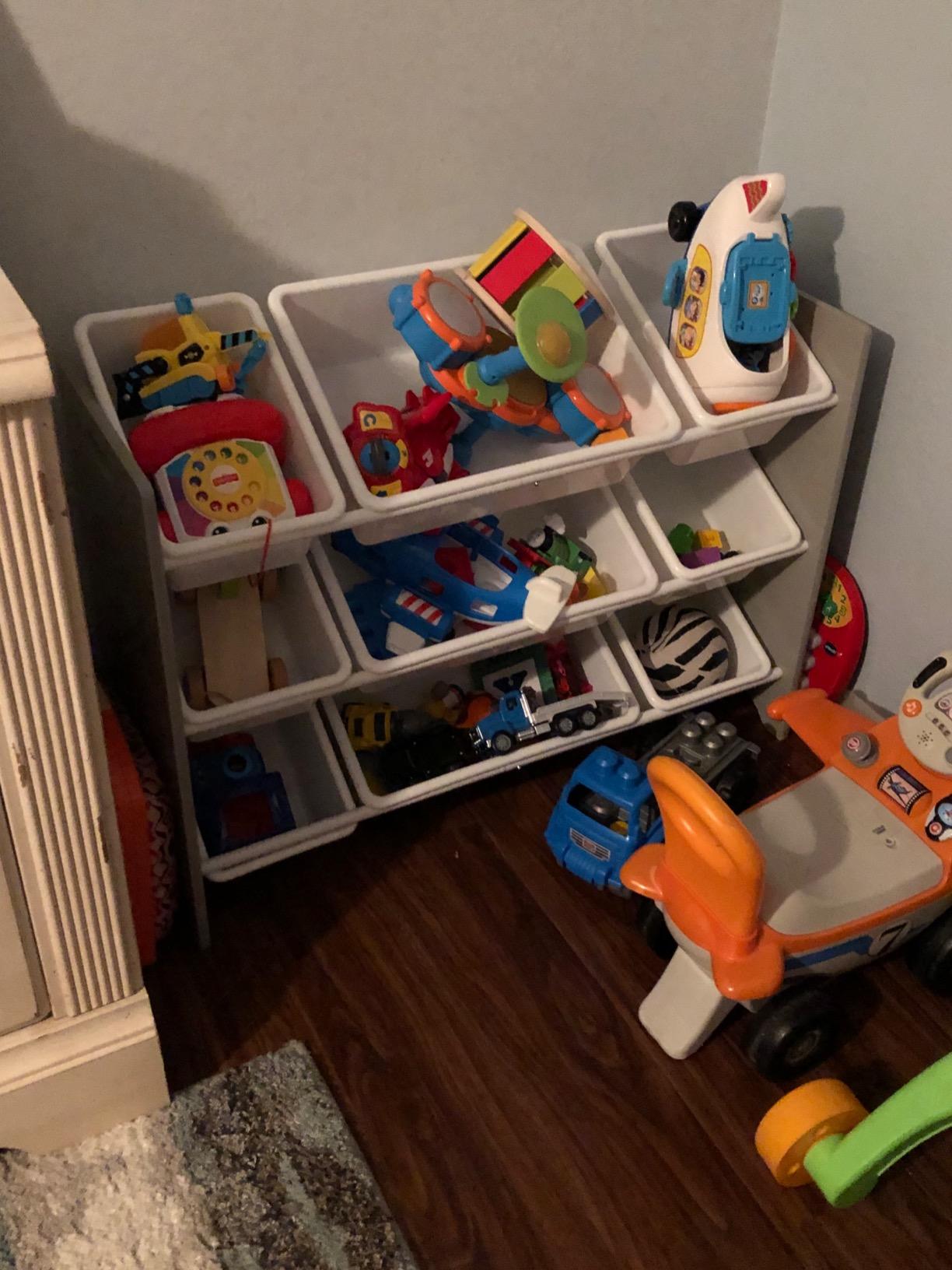 Delta Children MySize 9 Bin Plastic Toy Organizer customer photo 1