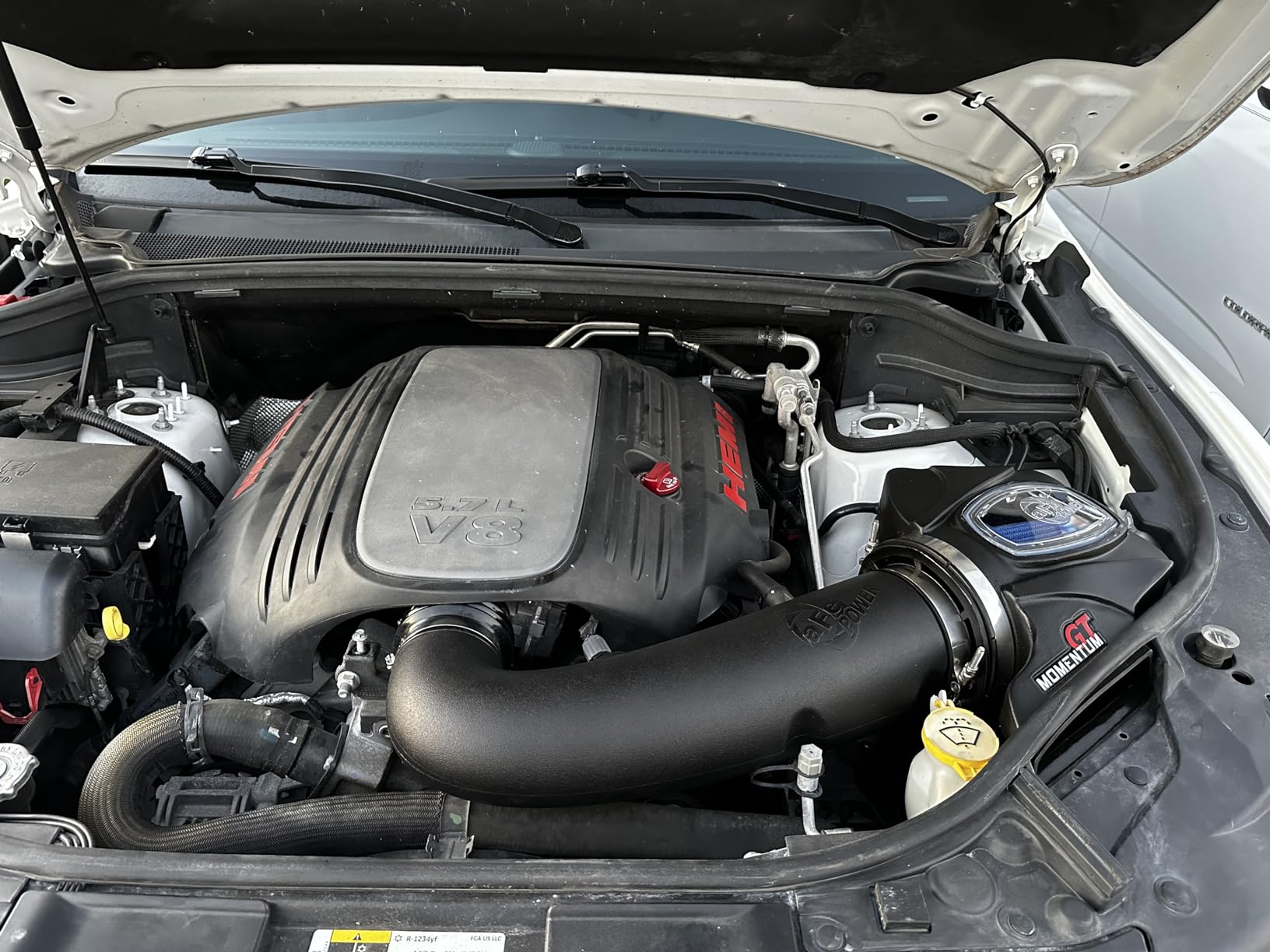 aFe Power 54-76205-1 Momentum GT Cold Air Intake System w/Pro 5R Filter Jeep Grand Cherokee (WK2) 11-21/Dodge Durango 11-26 V8-5.7L HEMI customer photo 2