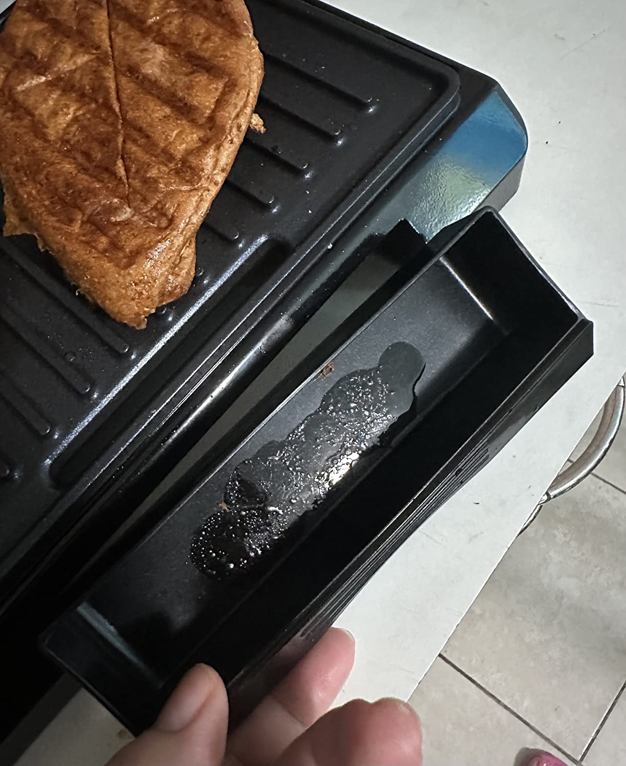 Proctor Silex Panini Press Sandwich Maker Grill & Electric Indoor Grill | 70 sq. in. Cooking Surface | Easy-Clean PFAS-Free Nonstick Grids customer photo 1