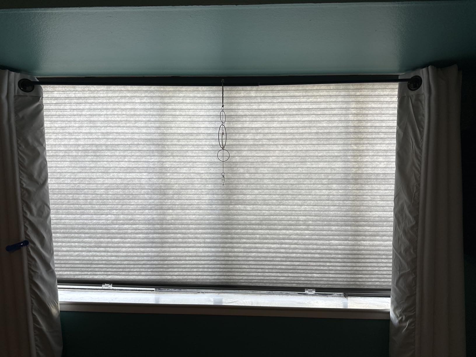 BlindsAvenue Cordless Cellular Shade, White, 30