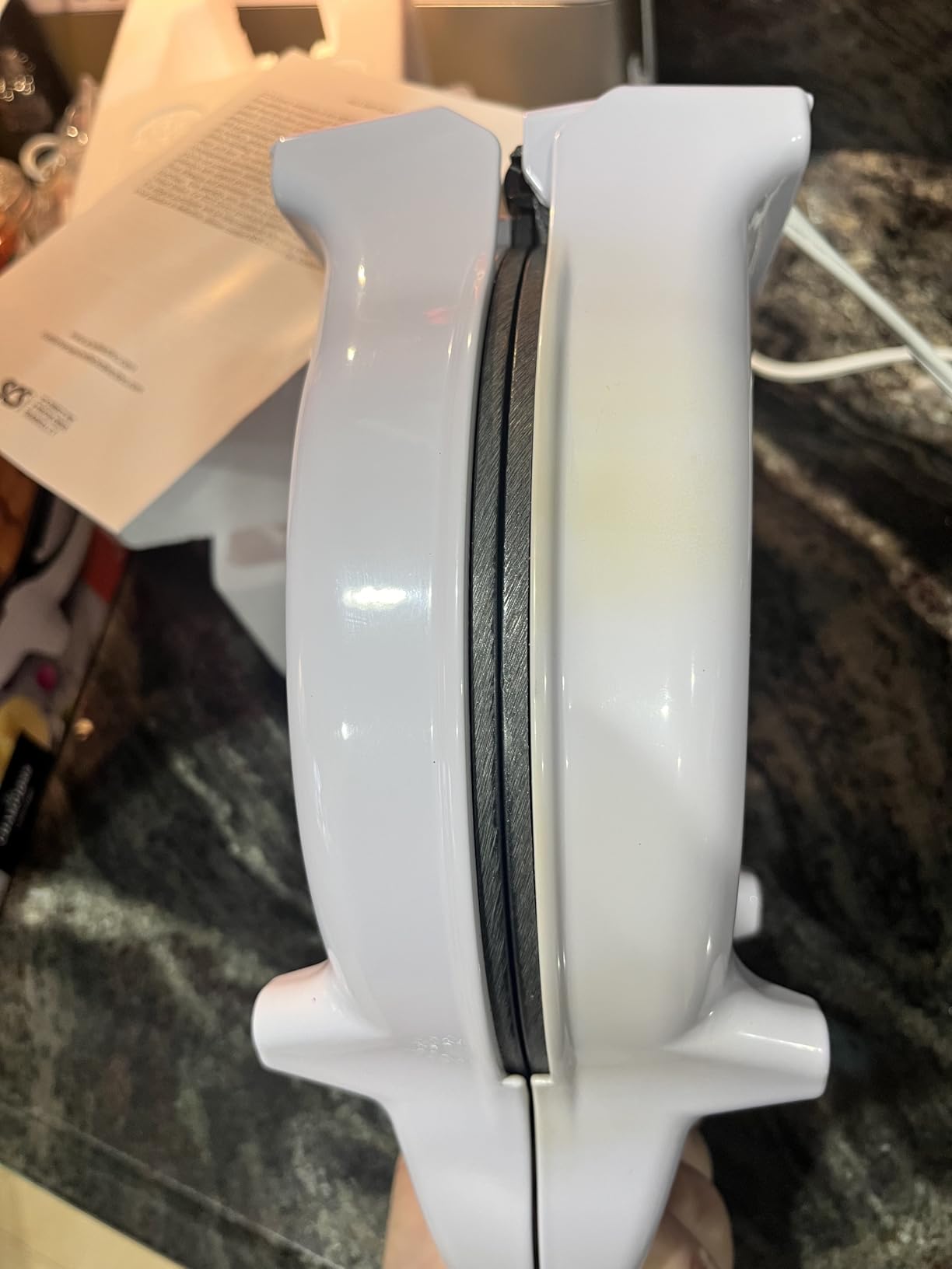 MasterChef Bubble Waffle Maker- Electric Non stick Hong Kong Egg Waffler Iron Griddle w FREE Recipe Guide- Ready in under 5 Minutes customer photo 1