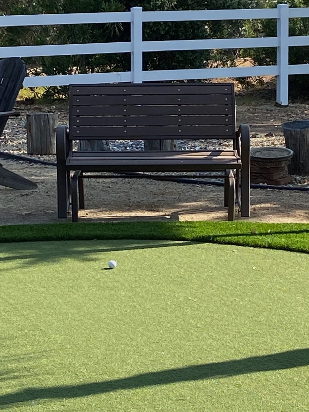 LIFETIME 60276 Glider Bench, Harbor Gray customer photo 2