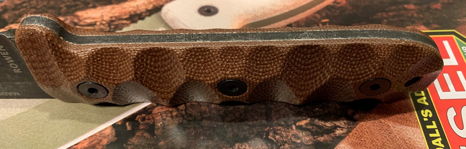 ESEE PR4 Fixed Blade Survival Knife - Field Tested, Durable and Reliable Bushcraft Knife with Dark Tan Sheath, Ideal for Survival, Outdoor Use, and EDC customer photo 2
