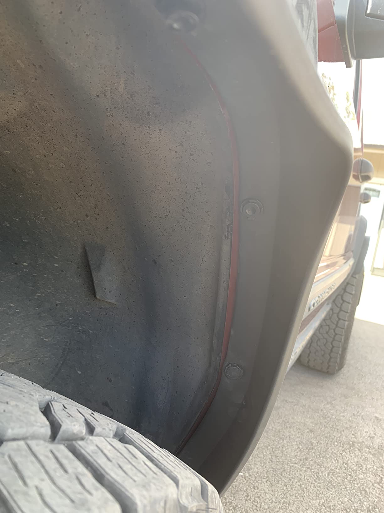 EZ Flares XL - Fender Flares PRO - Original EZ Lip Offroad Universal Flexible Foam Rubber 2-Inch Fender Extension customer photo 1