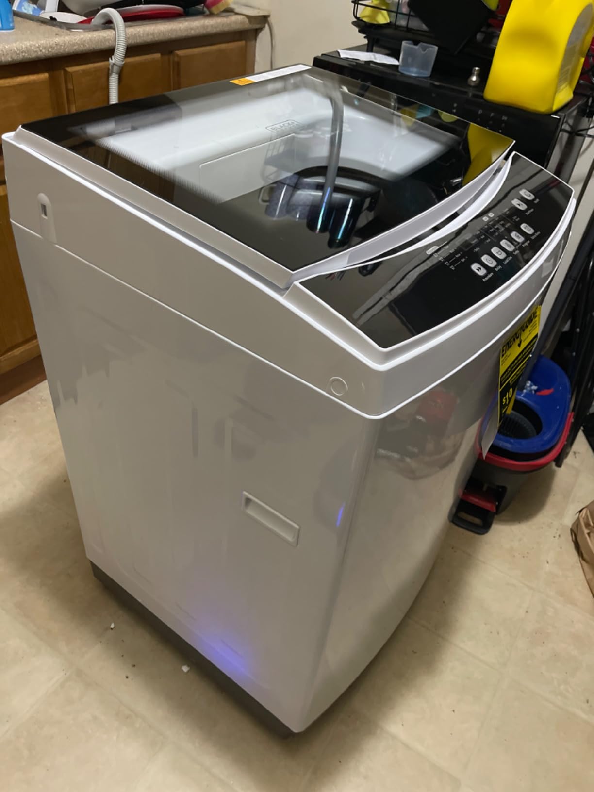 BLACK+DECKER 0.9 Cu. Ft. Portable Washer, 6.6 lb. Capacity, BPWM09W, White customer photo 1
