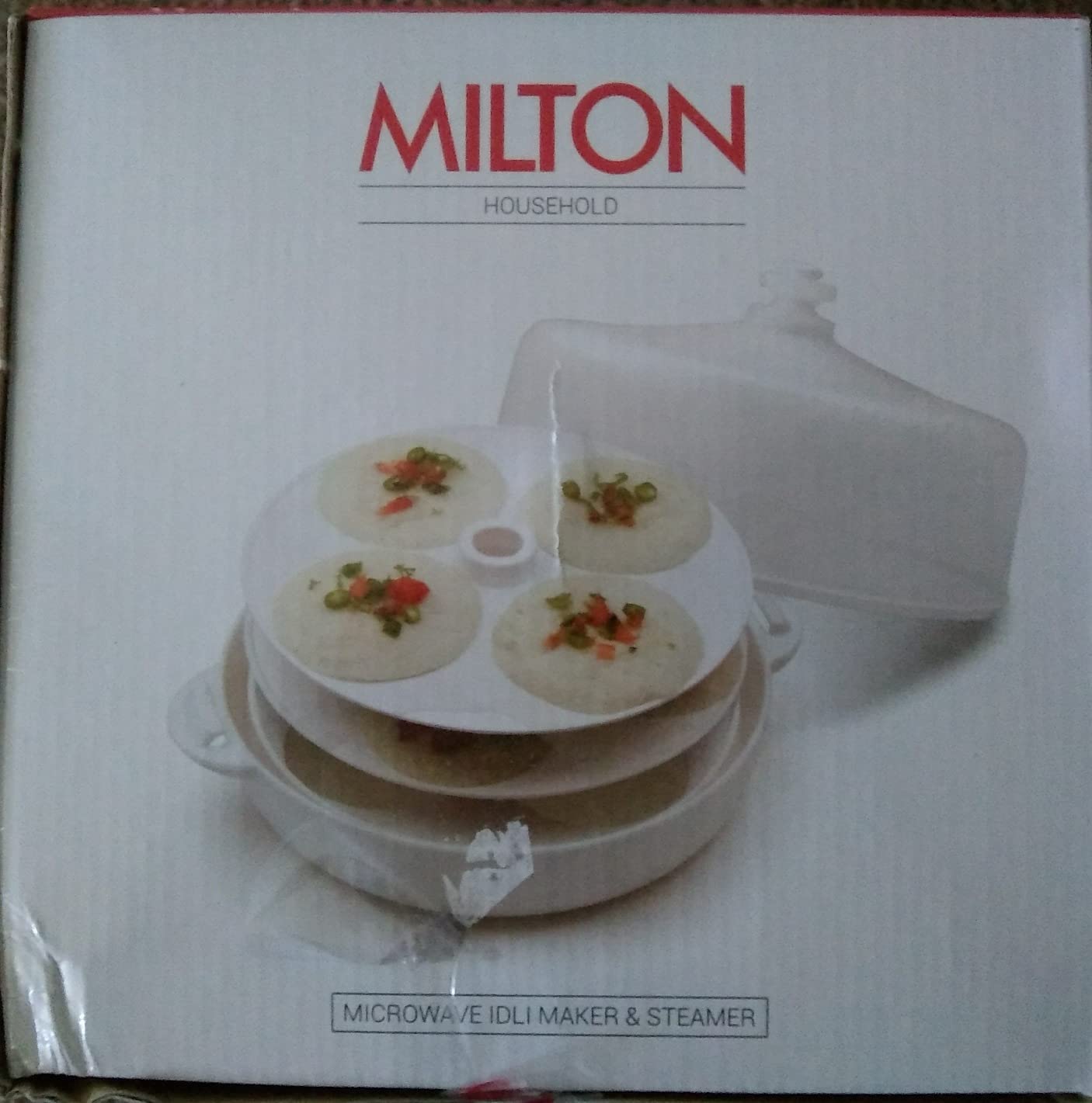 Milton Microwave Idli Maker and Steamer, Makes 12 Idlis, White customer photo 1