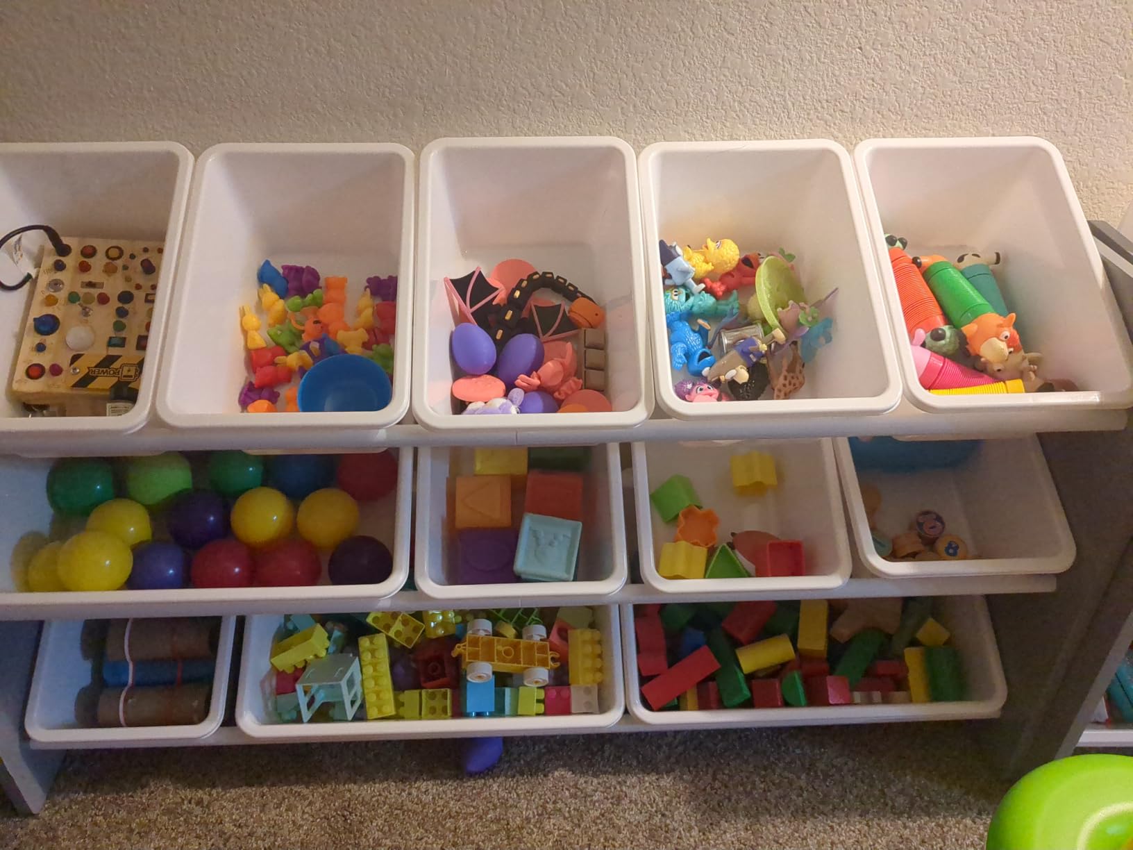 Humble Crew Kids Toy Organizer with 12 Bins, 4 Tier Storage for Playroom customer photo 1