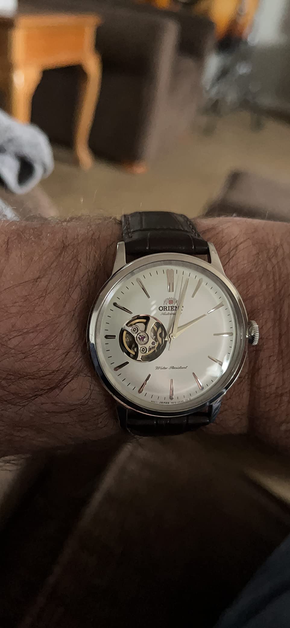 Orient Bambino Open Heart | Automatic/Hand-Winding | 40.5mm Case Diameter | Classic Watch customer photo 1