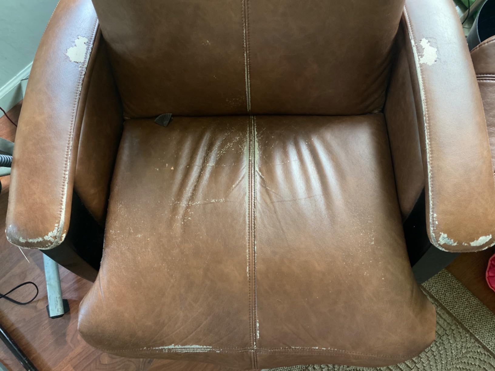Svago ZGR Plus SV-395 Dual Power Infinite Position Zero Anti Gravity Recliner with Heat and Massage - Cognac Faux Leather customer photo 1