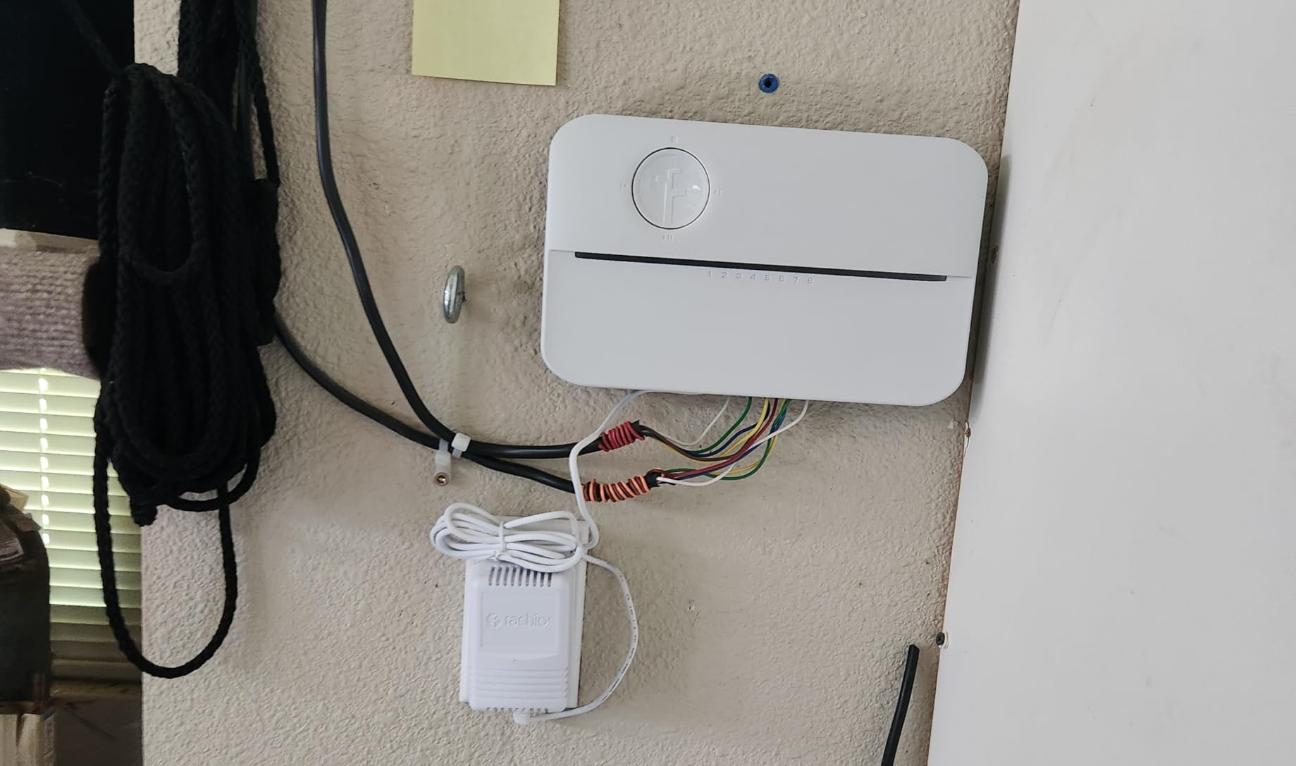 Rachio WiFi Smart Sprinkler Controller (8-Zone Irrigation Remote Control) - App-Based Scheduling, Local Weather Intelligence, Rain Skips, Easy DIY Install customer photo 1