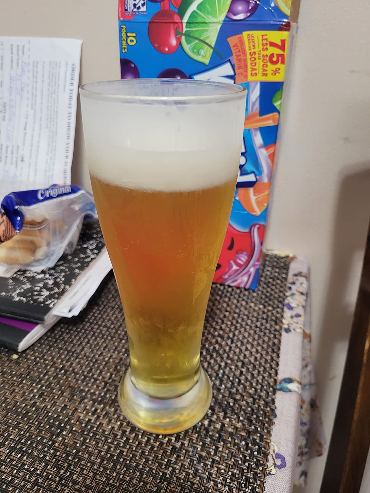 DU VINO USA Made Nucleated Pilsner Glasses - Etched Beer Glass for Better Head Retention, Aroma and Flavor - 16 oz Craft Beer Glasses for Beer Drinking Bliss - 4 Pack customer photo 2