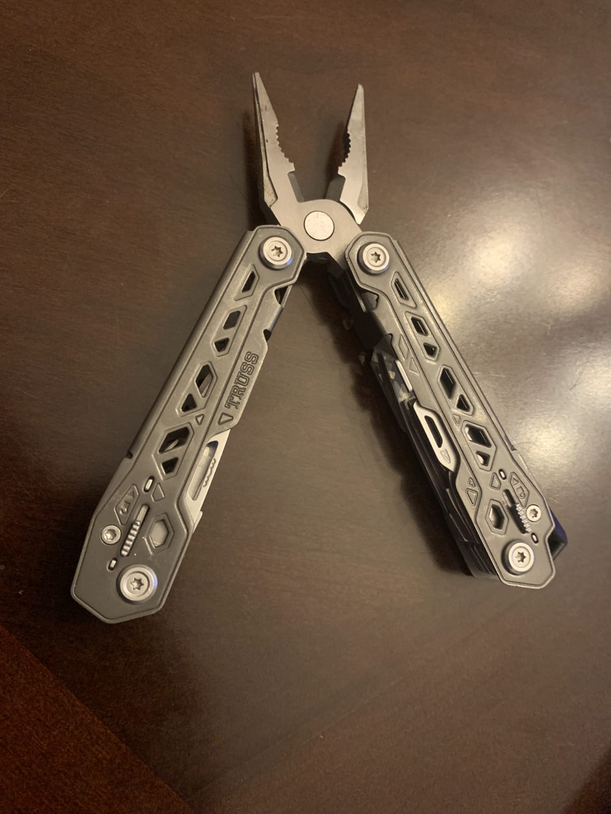 Gerber Gear Truss 17-in-1 EDC Needle Nose Pliers Multi tool - includes Pocket Knife, Screwdriver, and Bottle Opener Accessories - Gifts for Men, Fishing and Camping Gear - Gray with Standard Sheath customer photo 2