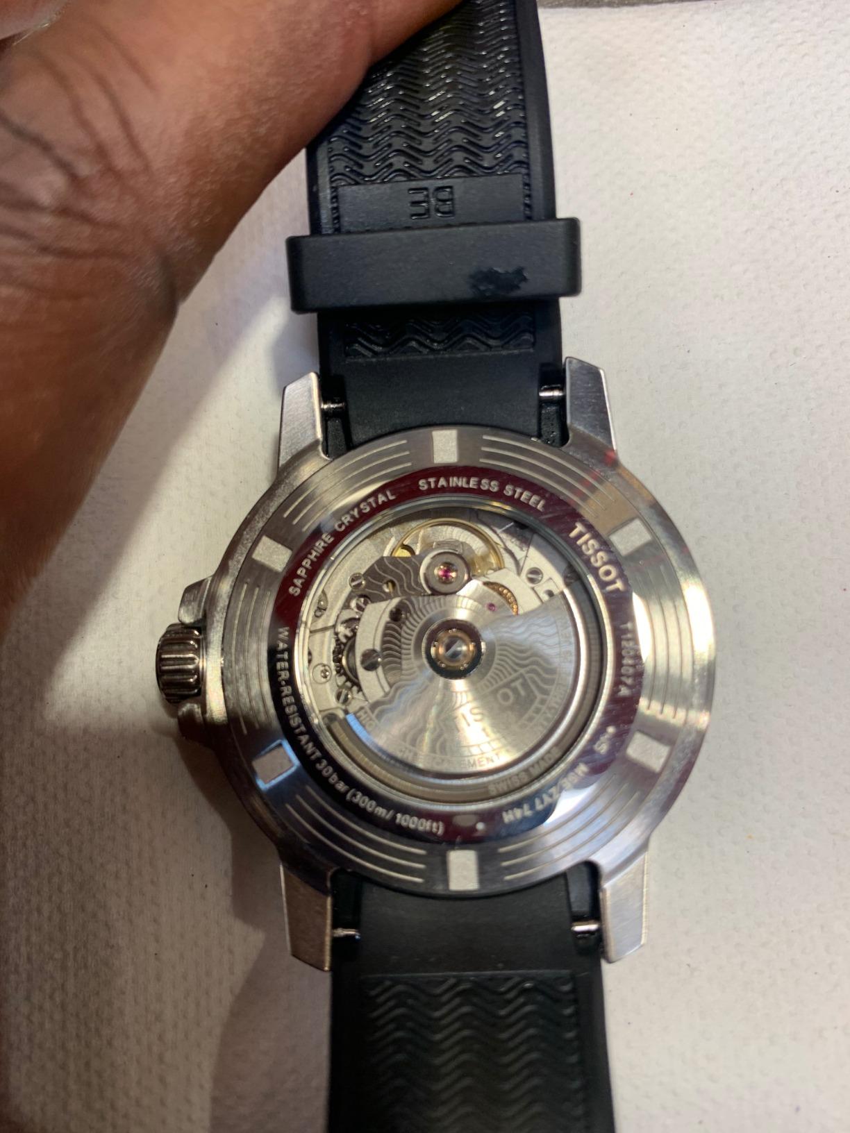 Tissot Men's Seastar 1000 Powermatic 80 - T1204071704100 customer photo 1