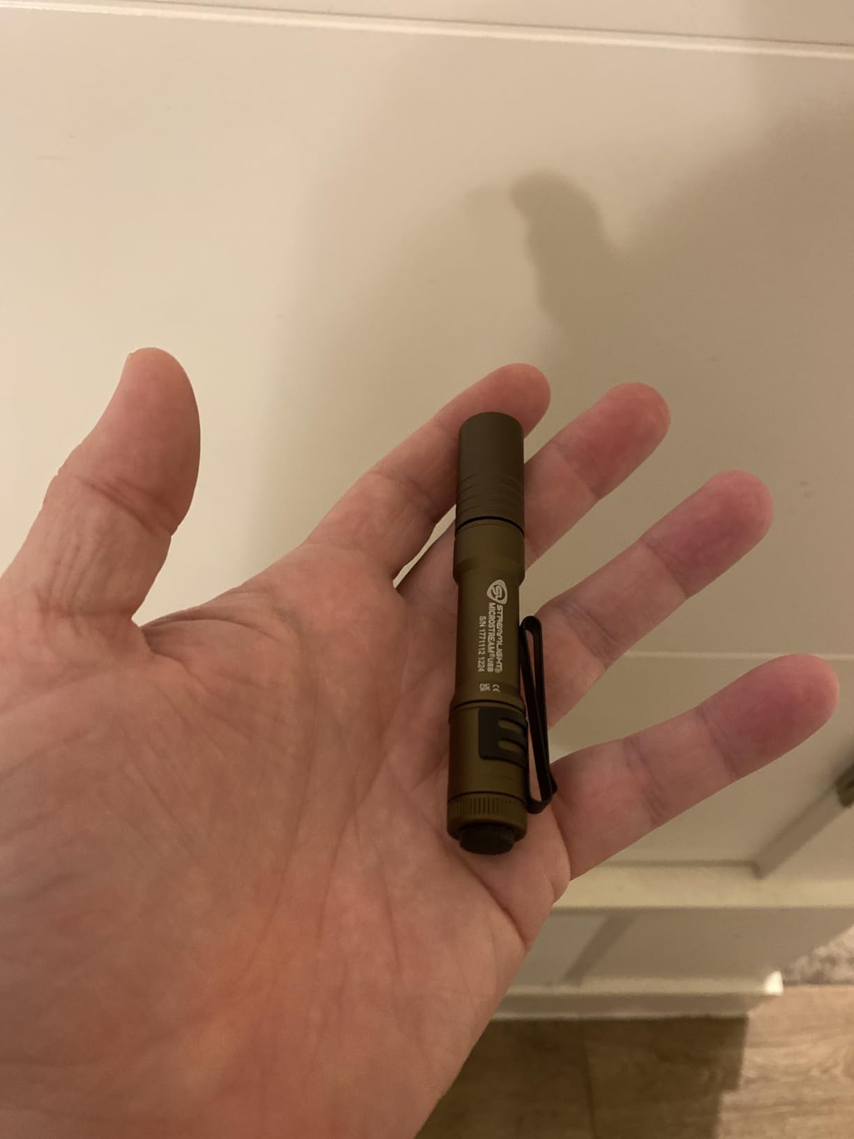 Streamlight 66608 MicroStream USB Flashlight, Coyote | 250 lumens; ultra-compact design; USB rechargeable capable; IPX4 water resistant customer photo 2