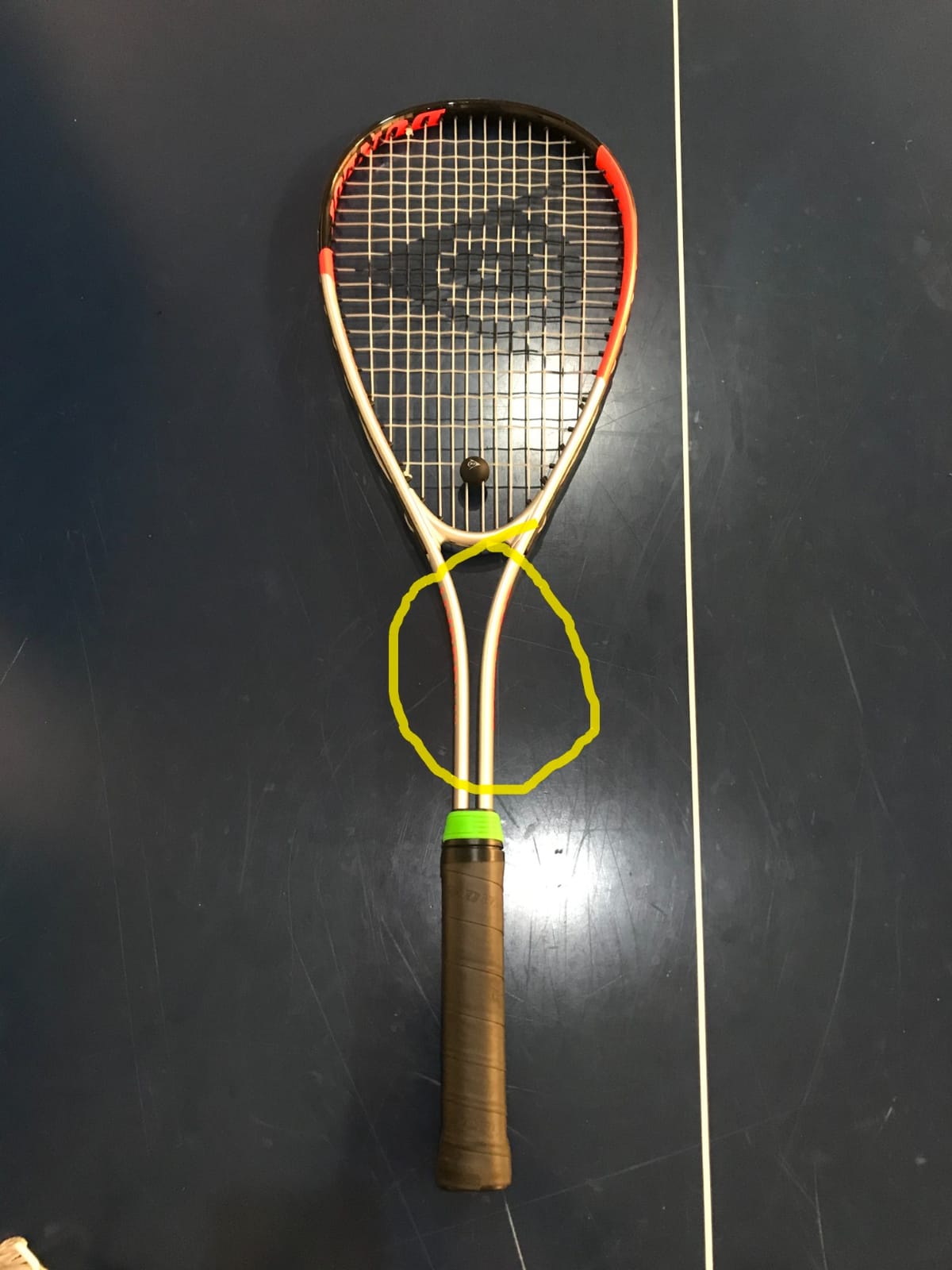 Dunlop Sports Squash Racquet Set (Includes 2 Racquets, 2 Eyeguards, 1 Ball, Cover) customer photo 1