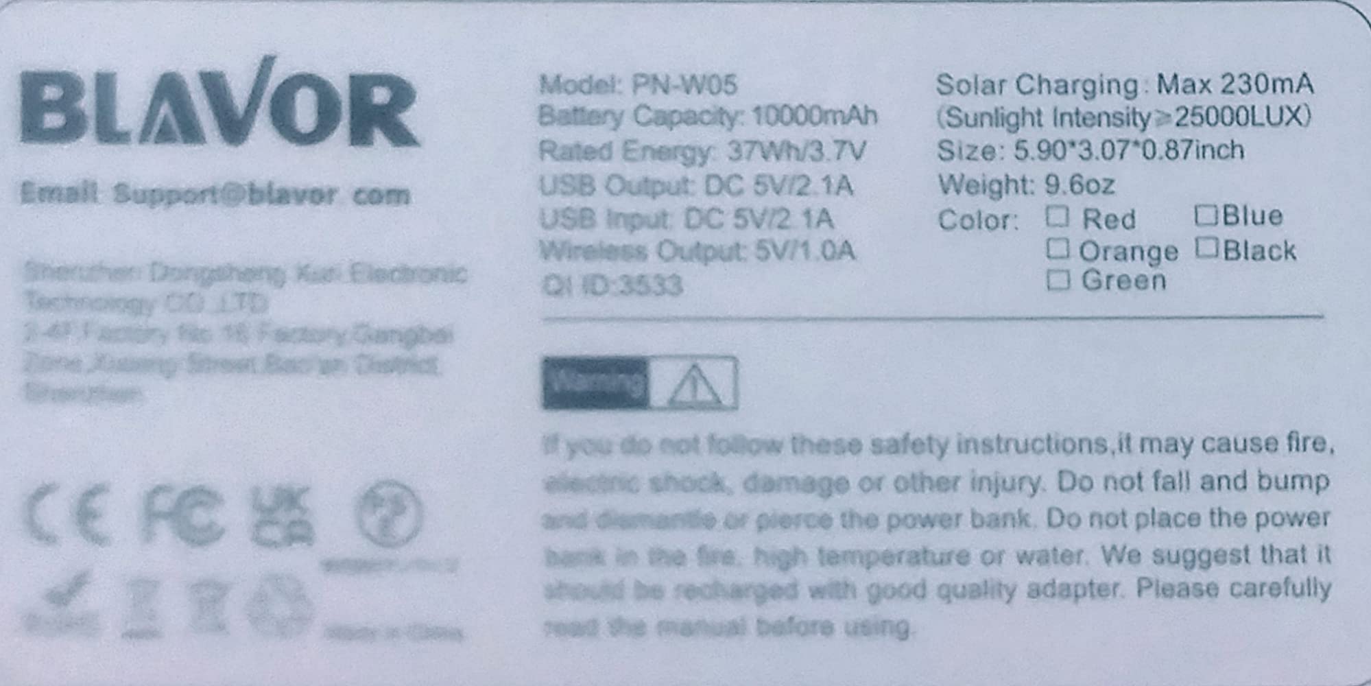 BLAVOR Solar Power Bank 10,000mAh Portable Wireless Charger for Cell Phones | 20W USB-C battery pack, battery bank, IPX5 waterproof, 2 flashlights, camping essentials, hiking gear, emergency solar backup customer photo 1