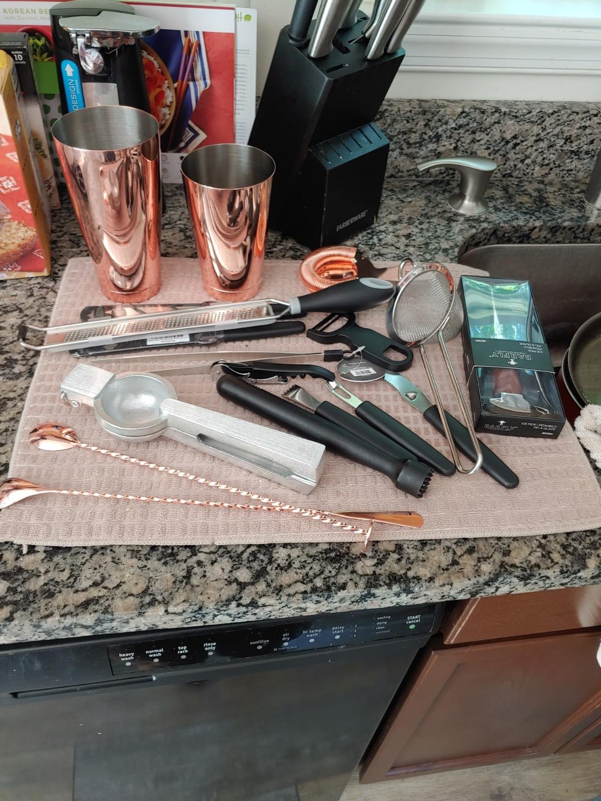Barfly Deluxe Mixology Bar Set, O/S, Gun Metal Black customer photo 2