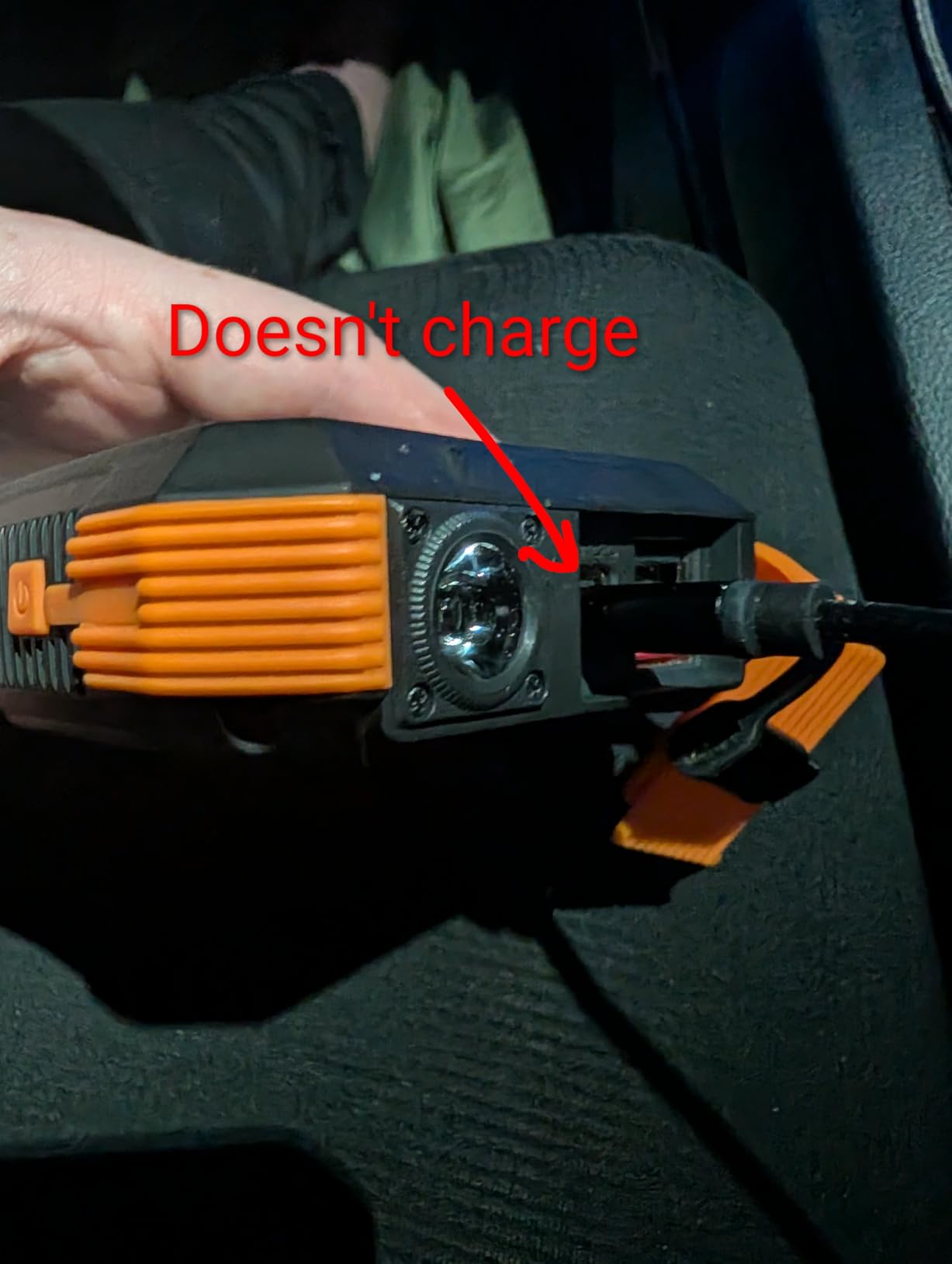 ToughTested 24000mAh Solar Power Bank, LED Flashlight, USB-C Fast Charging | Fast charging power bank with LED flashlight and IP66 rugged protection for camping, travel, and emergencies customer photo 1
