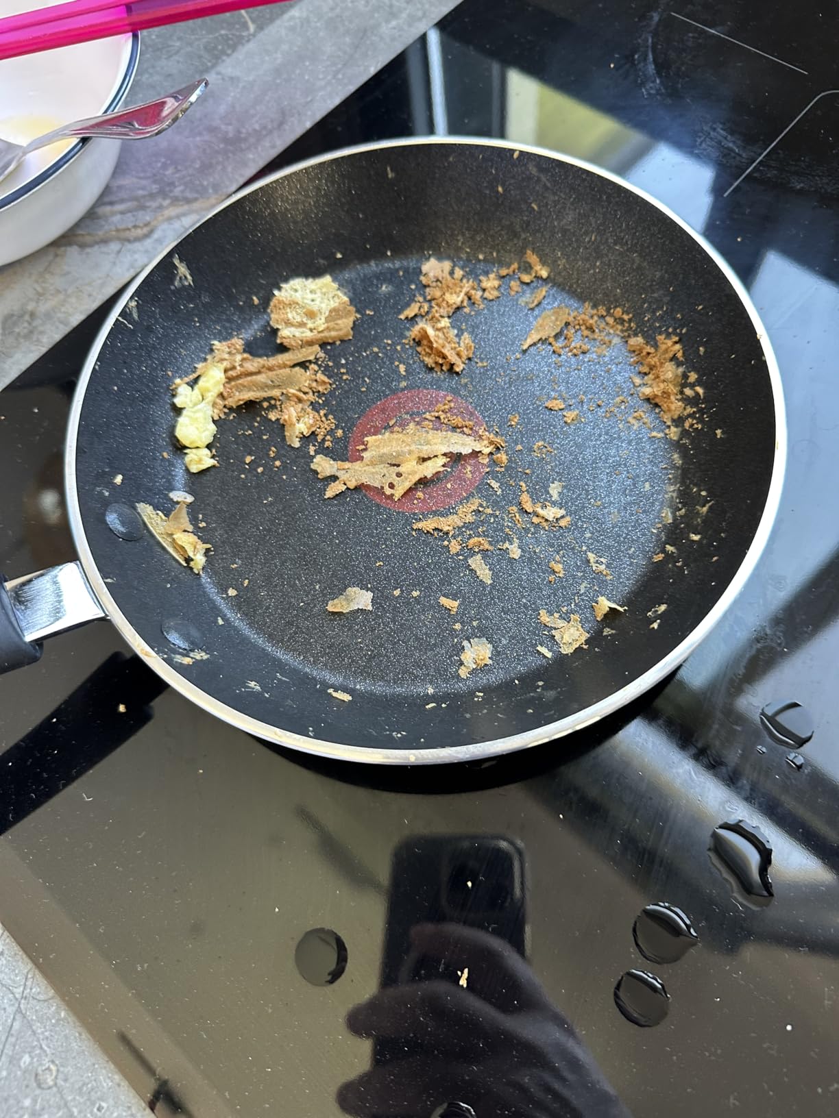 T-Fal Experience Non Stick Fry Pan Set 3 Piece, 8, 10.25, 12 Inch Induction Oven Broiler Safe 400F, Cookware, Kitchen Cooking Set, Pots and Pans, Skillets, Frying Pans, Dining, Dishwasher Safe, Black customer photo 1