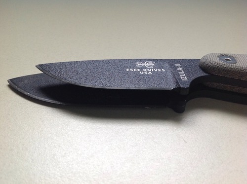 ESEE Knives Izula-II Fixed Blade Knife, w/Micarta Handle, Molded Sheath, & Clip Plate (Black Oxide) customer photo 1