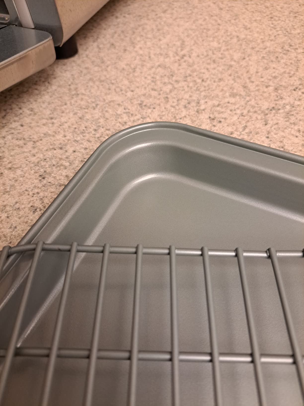Chicago Metallic Professional Non-Stick 8-Piece Bakeware Set, Silver | Heavy-Duty Carbon Steel Baking Pans, Muffin Pan, Loaf Pan, Round Cake Pans, Baking Sheets and Cooling Rack customer photo 2