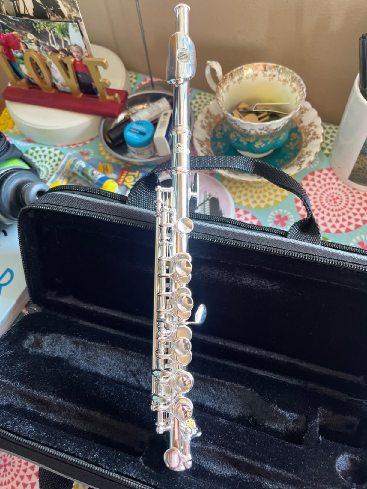 Eastar Key of C Beginner Student Piccolo, Case Full Kit, Nickel, EPC-1 customer photo 1