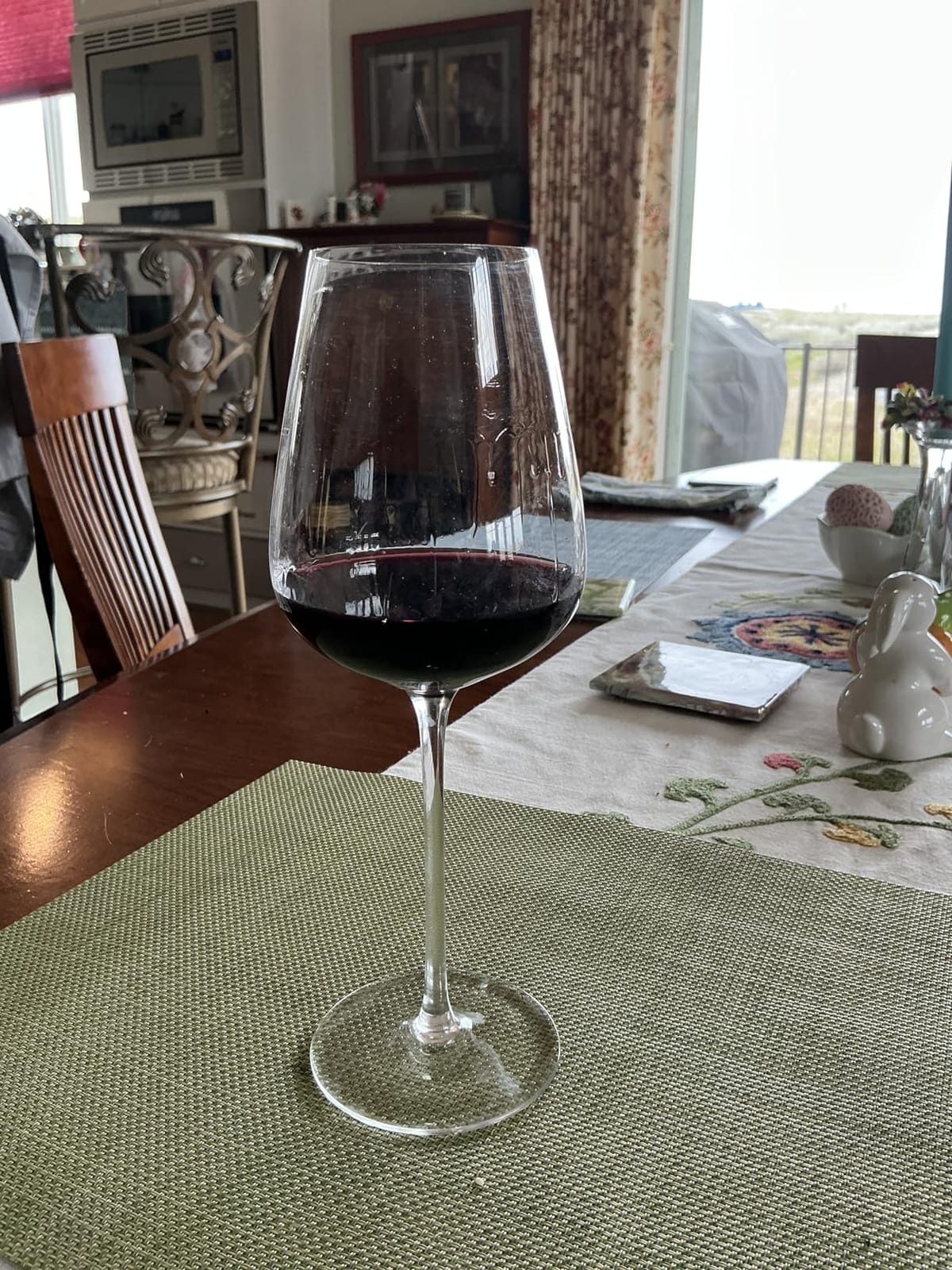 JBHO Hand Blown Italian Style Crystal Bordeaux Wine Glasses - Great Gift Packaging - Red Wine Glasses Lead-Free Premium Crystal Clear Glass - Set of 4-18 Ounce customer photo 2