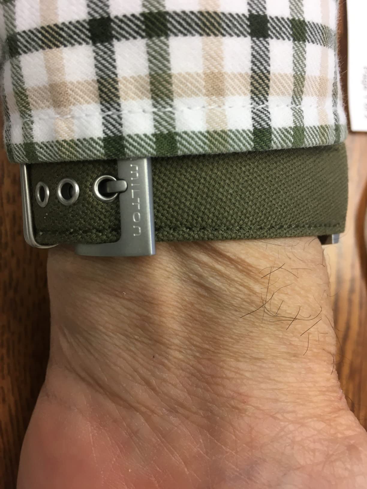 Hamilton Khaki Field Mechanical Men's Watch, 38mm Stainless Steel Case customer photo 2