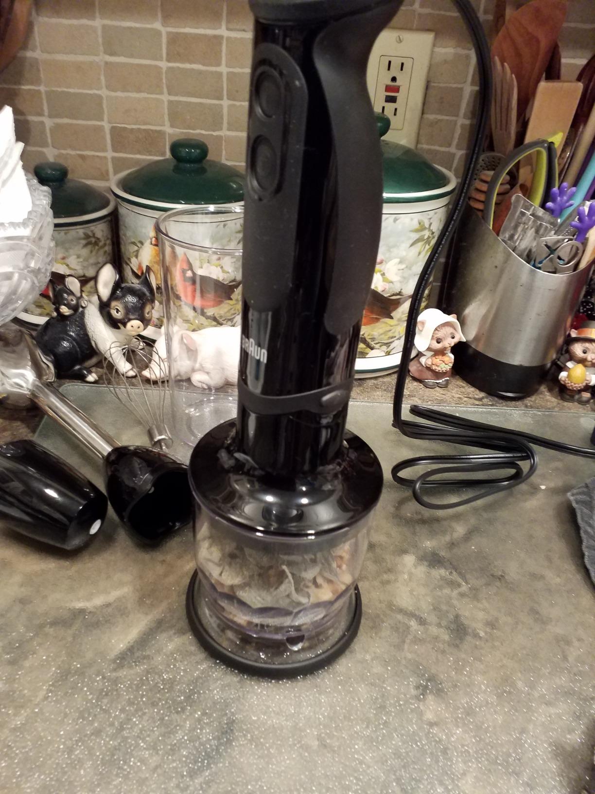 Braun MQ5025 Hand Blender Multiquick Vario, MQ5025, Black customer photo 2