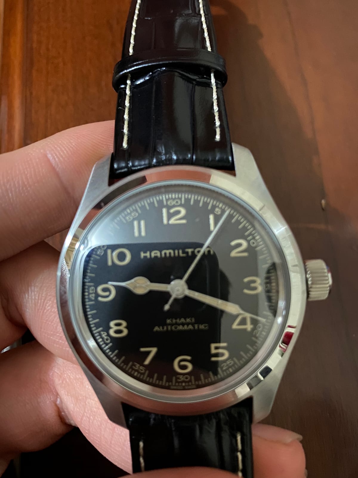 Hamilton Khaki Field Murph Automatic Men's Watch, 42mm Stainless Steel Case customer photo 1