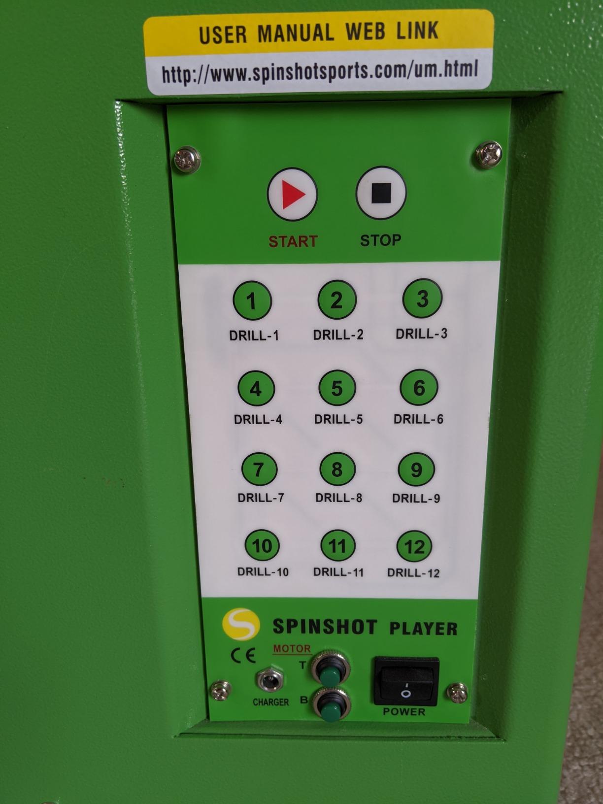 Spinshot Player Pickle Ball Machine customer photo 2