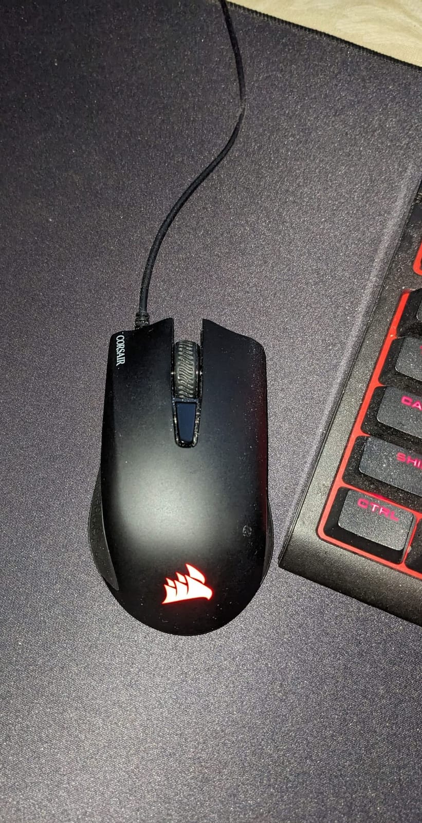 Corsair Harpoon PRO RGB Wired Lightweight FPS/MOBA Gaming Mouse - 12,000 DPI - 6 Programmable Buttons - iCUE Compatible - PC, Mac, PS5, PS4, Xbox - Black customer photo 2