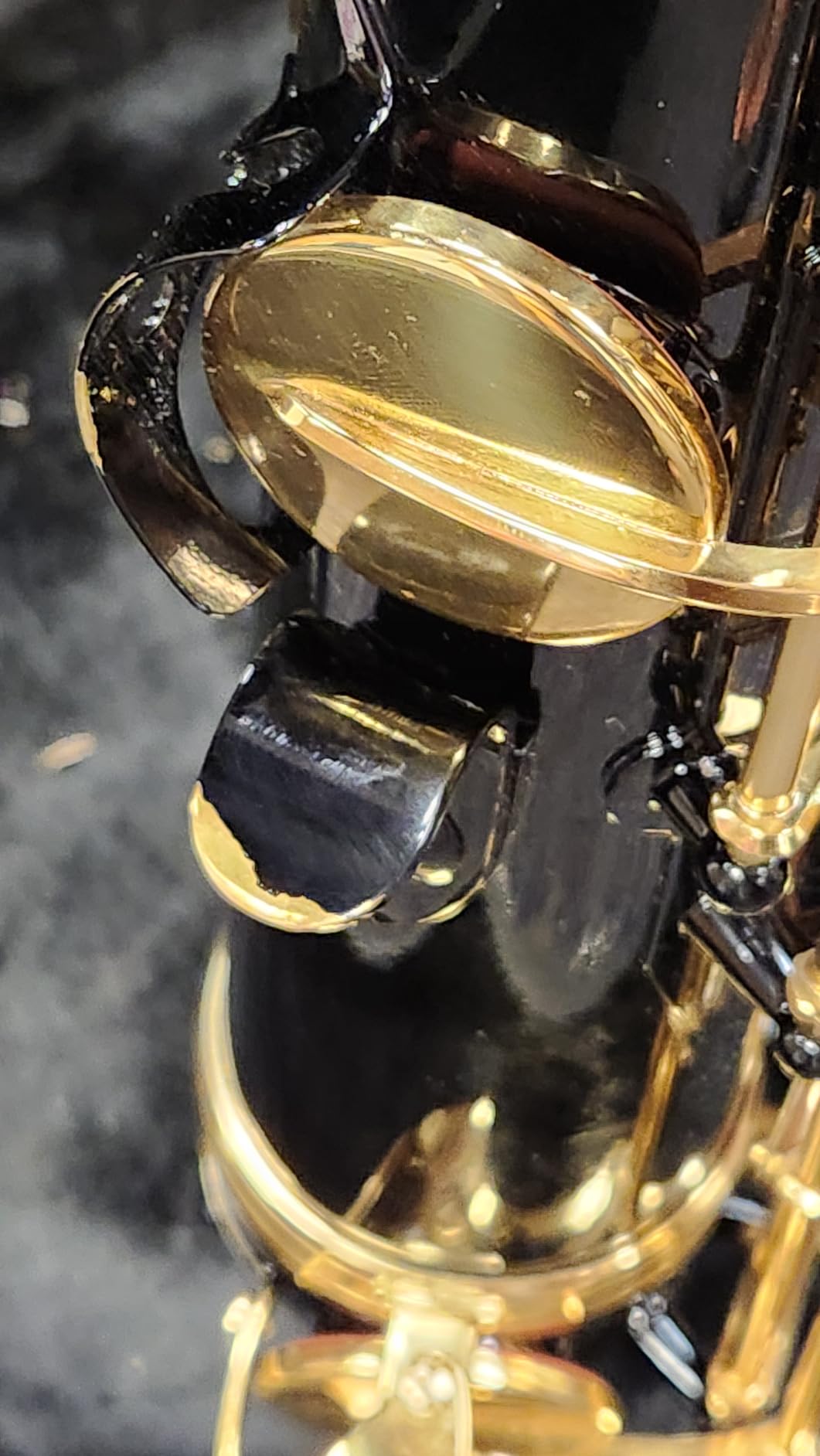 EASTROCK B Flat Tenor Saxophone Golden for Beginners Students Musicians | Tenor Sax Kit-Carrying Case, Mouthpiece, Reeds, Cushion Pads, Cleaning Kit, Gloves, Neck Strap for Practice and Performance customer photo 2