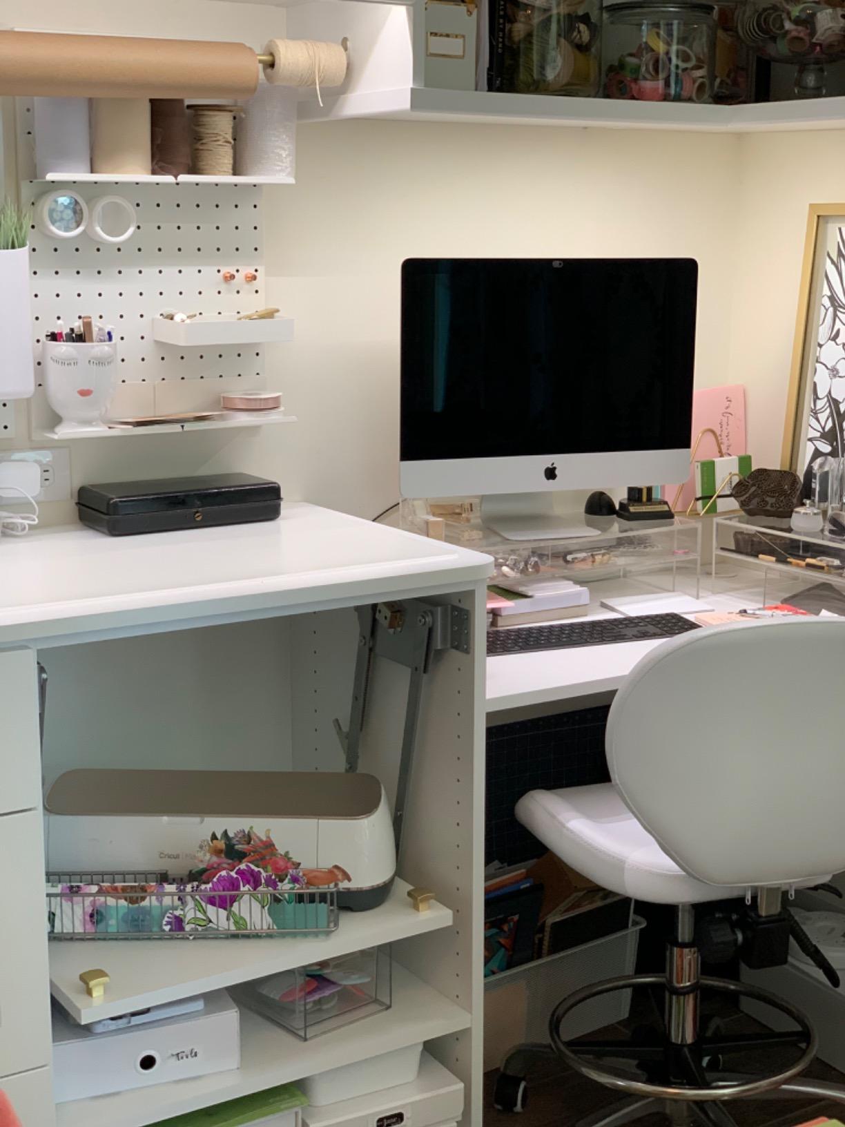 Kaleurrier Adjustable Stool Drafting Chairs: Tall Office Chair for Standing Desk with Backrest & Foot Rest - Ergonomic Drafting Stools with Rolling Wheels for Shop Studio Dental Salon Home(Black) customer photo 1