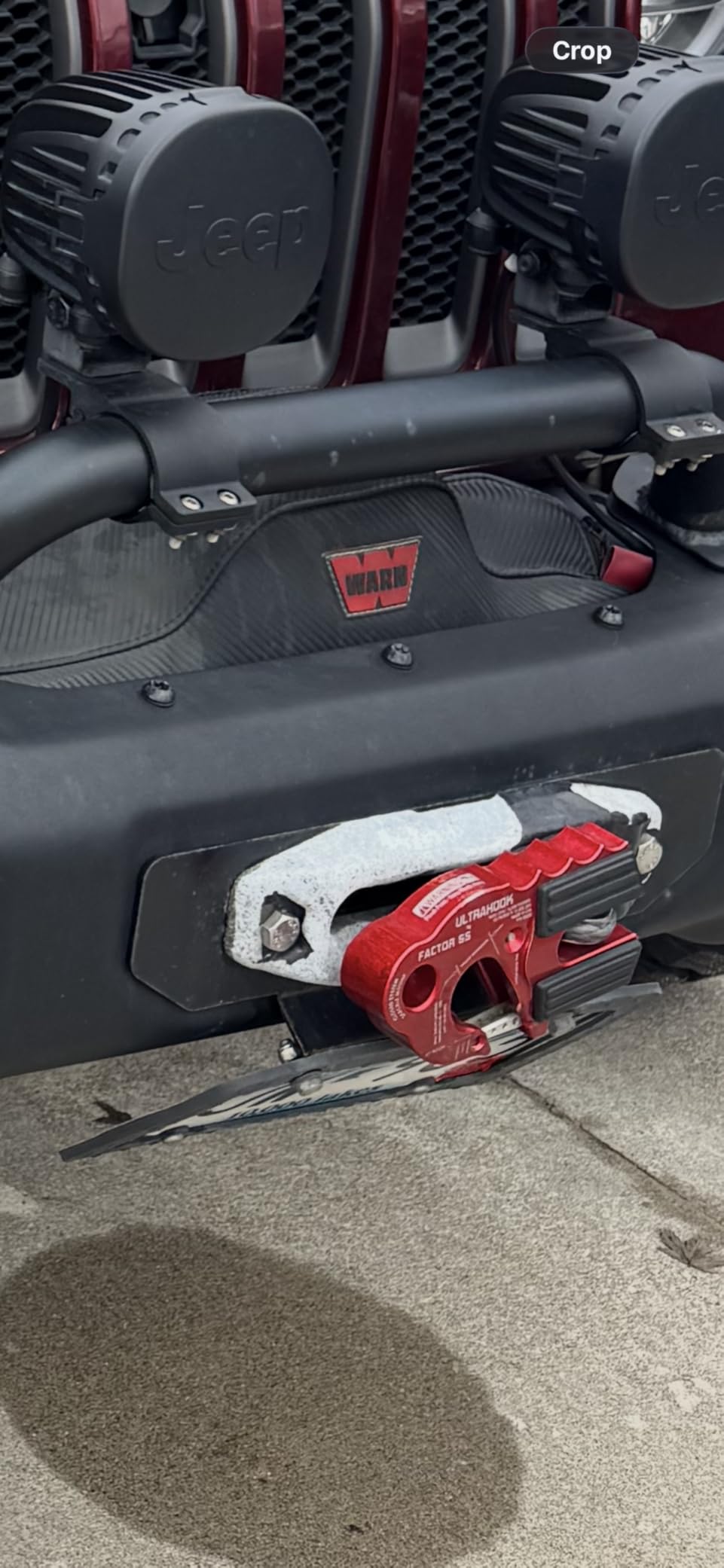 WARN VR EVO 12-S Electric 12V Winch with 12,000 lb Pull Capacity - 103255 | Synthetic Rope, IP68 Waterproof, High-Performance Off-Road Recovery Winch for Trucks, Jeeps, and SUVs customer photo 1