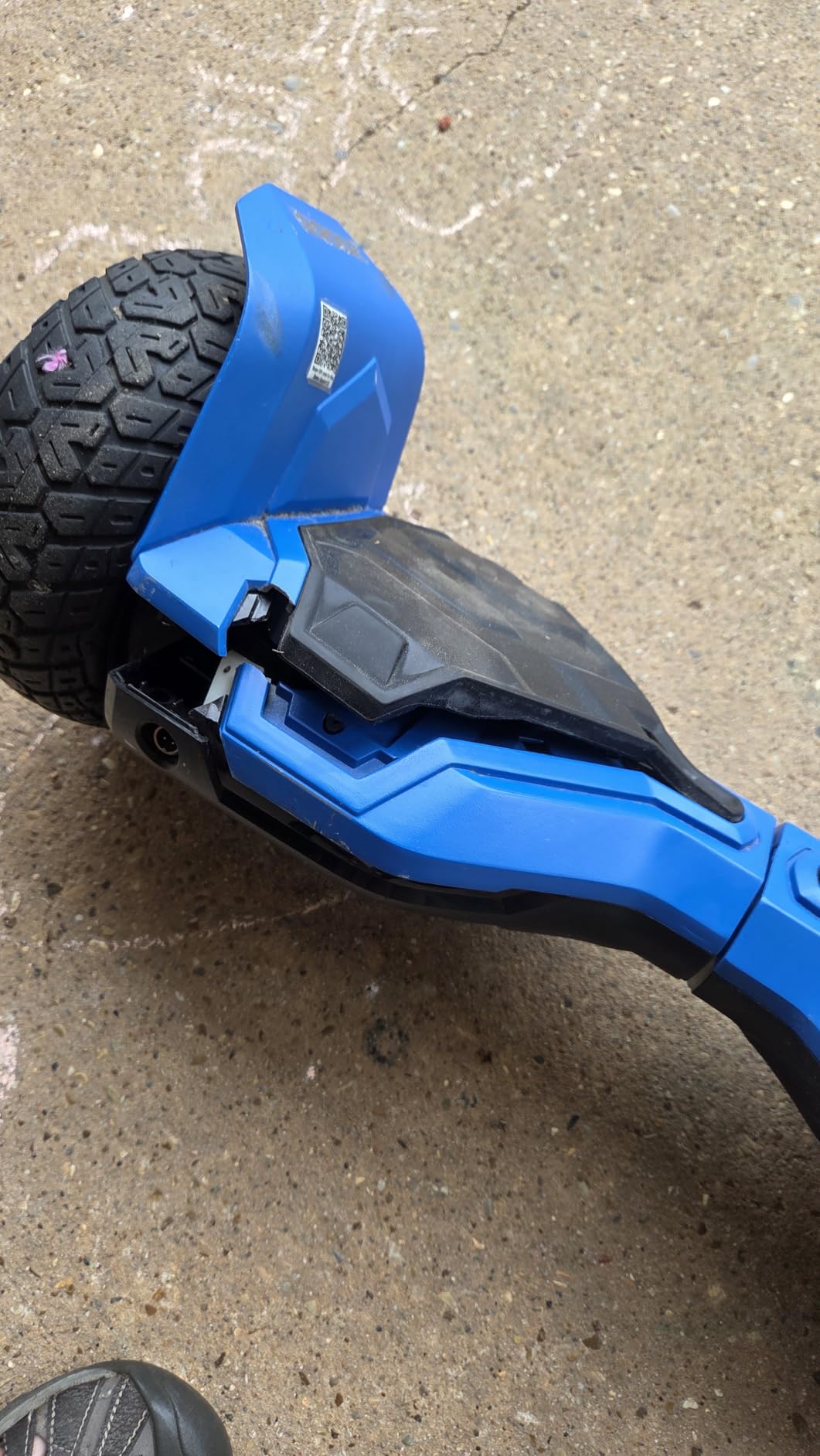 Gyroor Warrior 8.5 inch All Terrain Off Road Scooter with Bluetooth Speakers and LED Lights, Self Balancing Scooter for Kids ages 6-12 and Adults customer photo 1