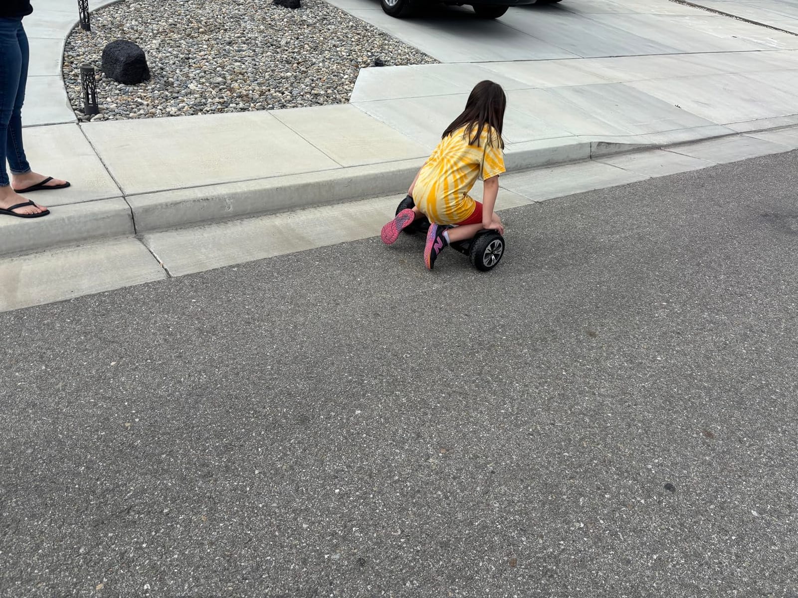 Gyroor Warrior 8.5 inch All Terrain Off Road Scooter with Bluetooth Speakers and LED Lights, Self Balancing Scooter for Kids ages 6-12 and Adults customer photo 2