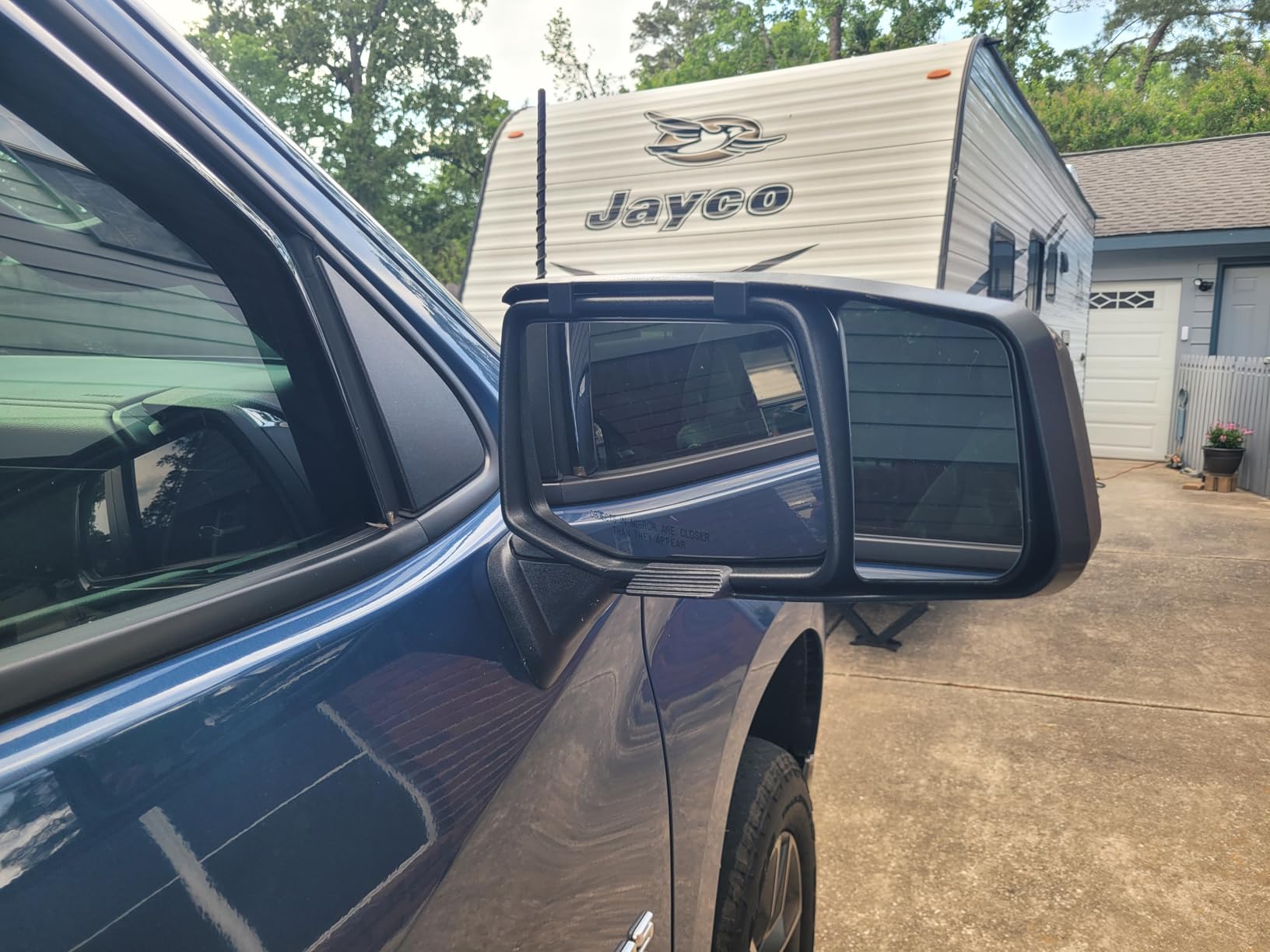K SOURCE Snap & Zap 80930 Custom Fit Towing Mirror for 2019-2024 Silverado 1500, Sierra 1500, Patented customer photo 1