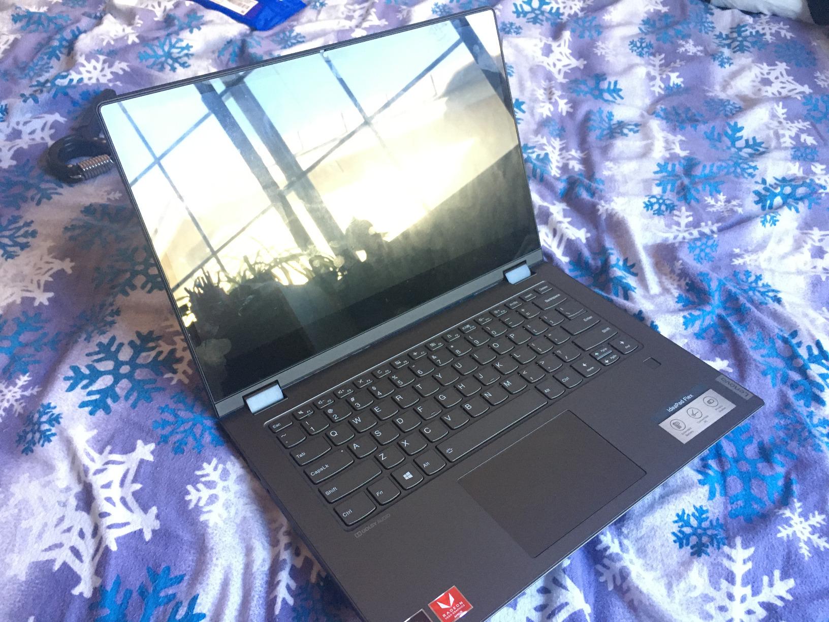 Lenovo Flex 14 2-in-1 Convertible Laptop, 14 Inch FHD Touchscreen Display, AMD Ryzen 5 3500U Processor, 12GB DDR4 RAM, 256GB NVMe SSD, Windows 10, 81SS000DUS, Black, Pen Included customer photo 1