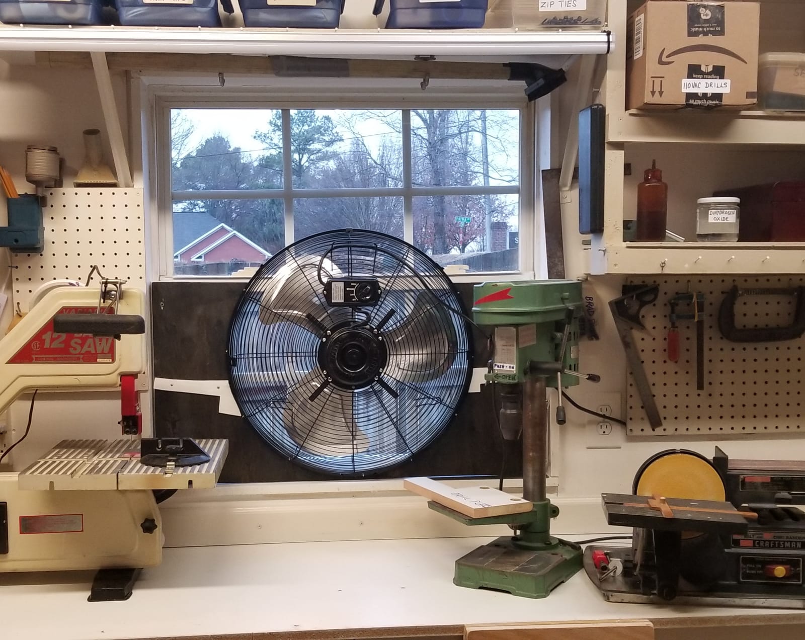 Simple Deluxe 20 Inch 3-Speed High Velocity Heavy Duty Metal Industrial Floor Fan for Warehouse, Workshop, Factory and Basement, Black, 1 Pack customer photo 1
