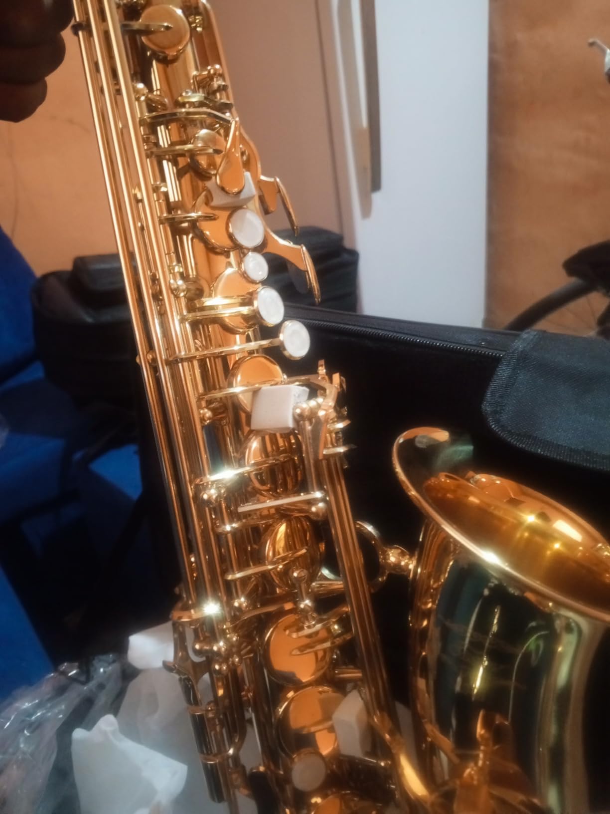 Eastar Tenor Saxophone Beginner Bb Flat Sax, Golden Full Kit, TS-II customer photo 1