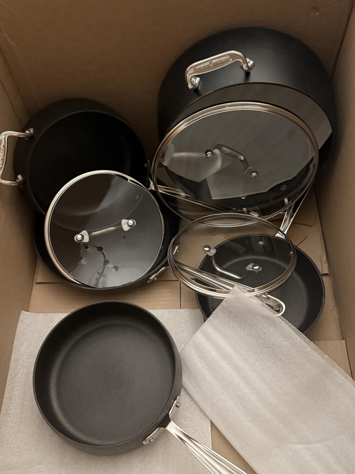 All-Clad HA1 Expert Nonstick 2-Piece Sauce Pan Set with Lids | 2.5Qt. and 4Qt. sauce pans set, Long-lasting non-stick, Dishwasher safe, Oven Safe up to 500°F customer photo 2