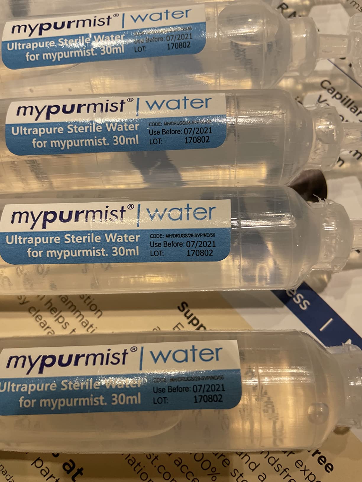 Mypurmist Free Ultrapure Cordless Steam Inhaler - Handheld Personal & Battery-Powered Steamer, Vaporizer & Humidifier for Sinus Relief, Nasal Congestion, Cold & Cough, Vocal Care customer photo 1