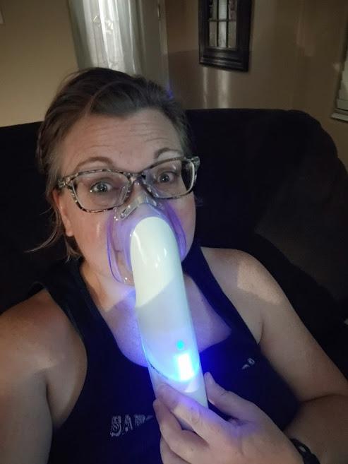 Mypurmist Free Ultrapure Cordless Steam Inhaler - Handheld Personal & Battery-Powered Steamer, Vaporizer & Humidifier for Sinus Relief, Nasal Congestion, Cold & Cough, Vocal Care customer photo 2
