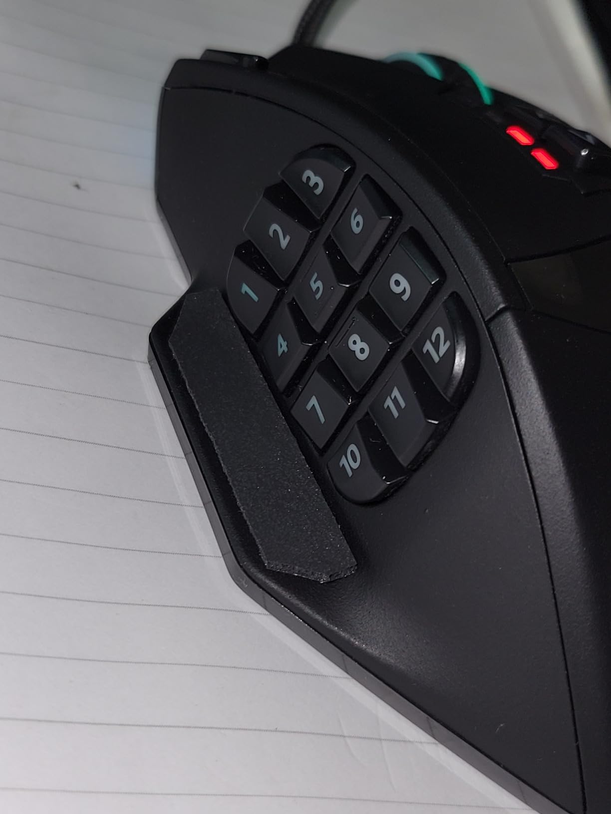 UtechSmart Venus Pro Wireless MMO Gaming Mouse - 16000 DPI RGB | 16 Programmable Buttons, High Precision Laser 2.4G, 70Hr Battery, Ergonomic Grip, Optical Sensor, Black customer photo 1