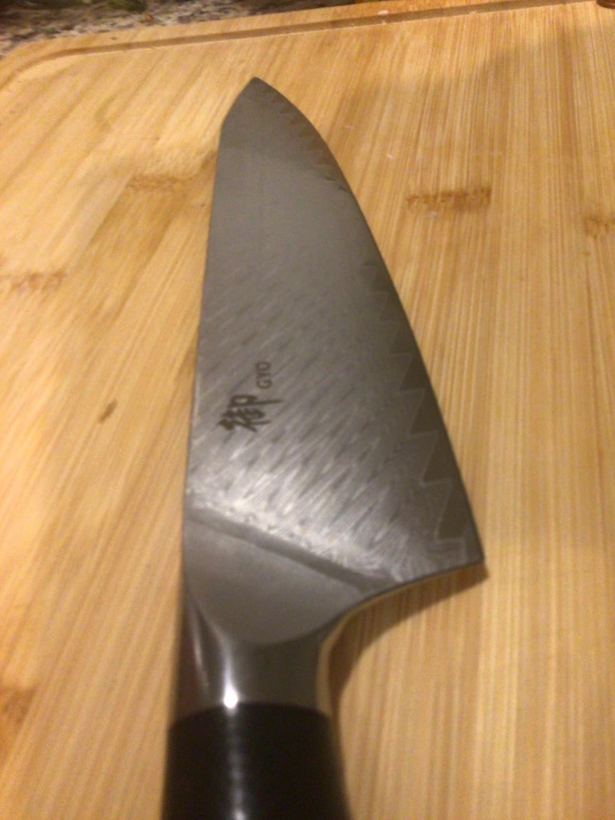 SHAN ZU Damascus Chef Knife 6 inch, 67-Layer 10Cr15MoV Japanese Steel | High Carbon Super Sharp Japanese Chef Knife, All Purpose Professional Kitchen Utility Petty Knives with G10 Handle customer photo 1