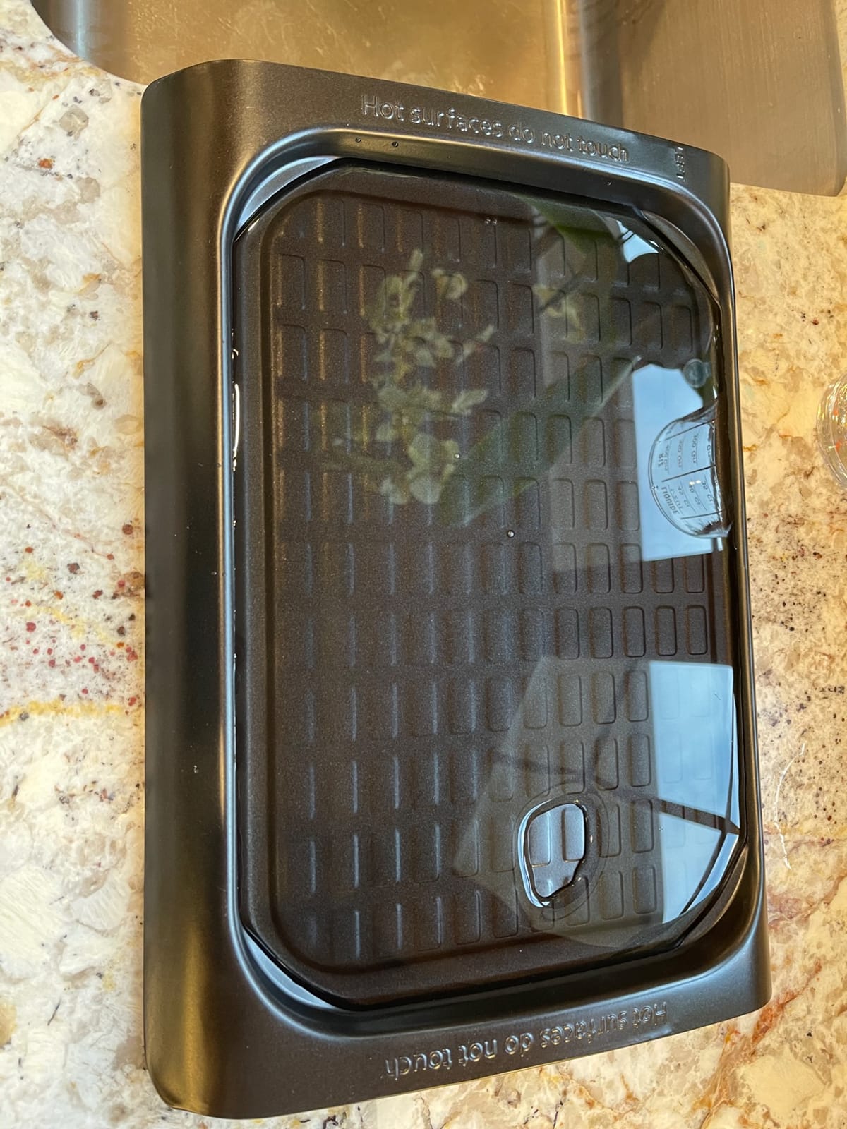 Nostalgia 3-in-1 Breakfast Station - Includes Coffee Maker, Non-Stick Griddle, and 4-Slice Toaster Oven - Versatile Breakfast Maker with Timer - Aqua customer photo 2